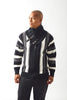 Fur Trimmed Zip Up Sweater by SilverSilk Fur Trimmed Zip Up Sweater by SilverSilk