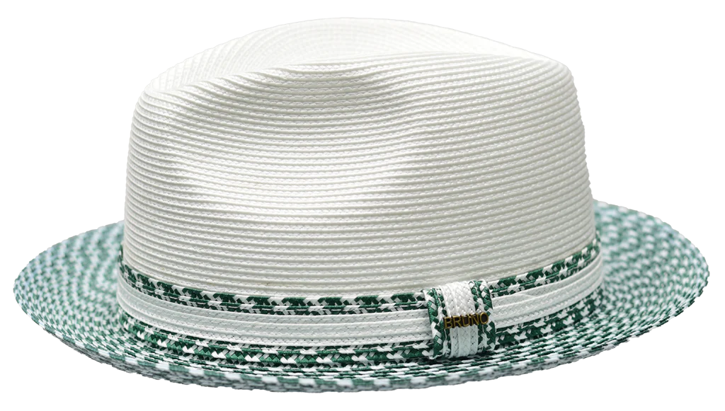 Antonio Braid Straw Fedora by Bruno Capelo Hats