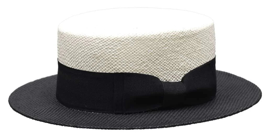 Boater with Club Stripe Band by Bruno Capelo