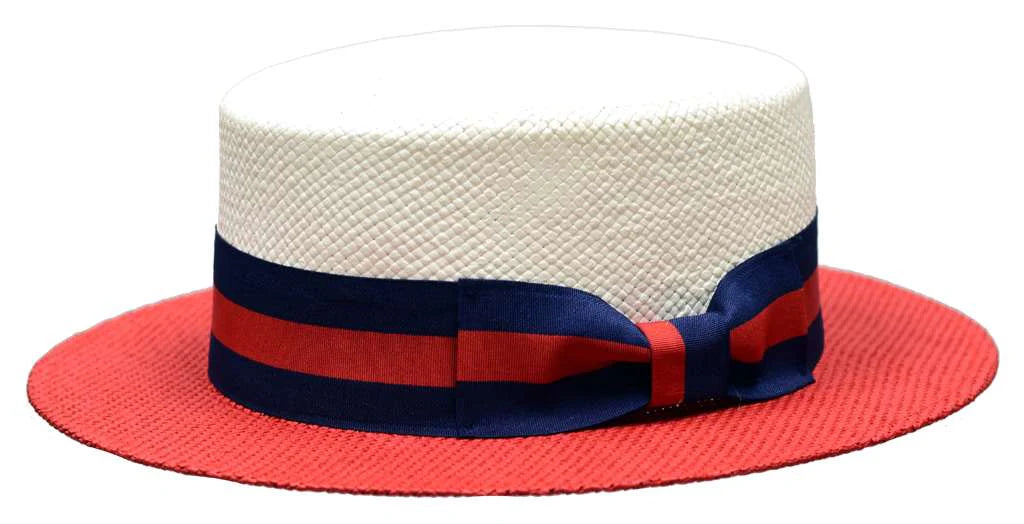 Boater with Club Stripe Band by Bruno Capelo