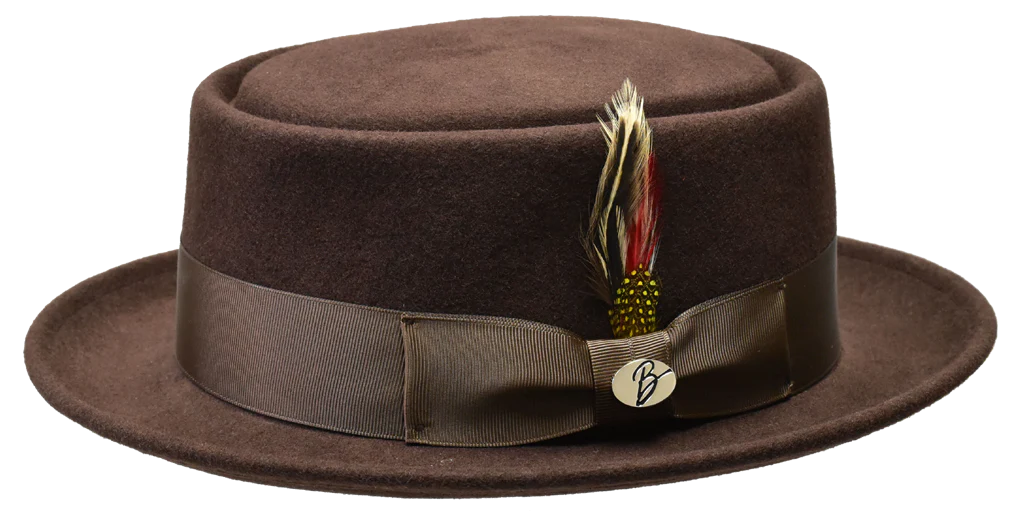 Maddox Pork Pie by Bruno Capelo x Bently Headwear