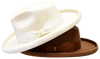 Rebel Wide Brim Fedora by Bruno Capelo Rebel Wide Brim Fedora by Bruno Capelo