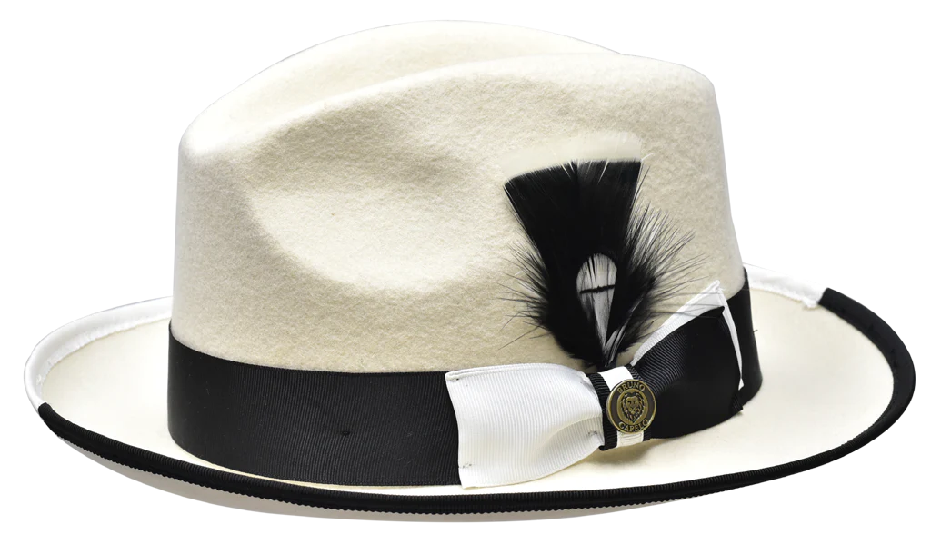 Winston Classic Brim Wool Fedora by Bruno Capelo