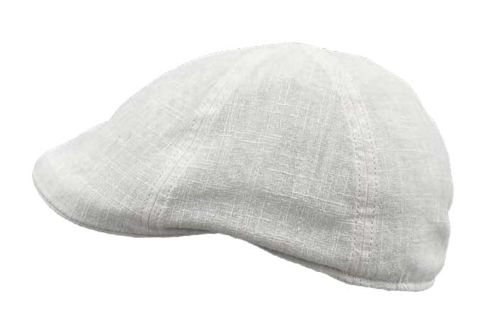 Damon Linen 6-Panel Ivy Pub Cap by Broner