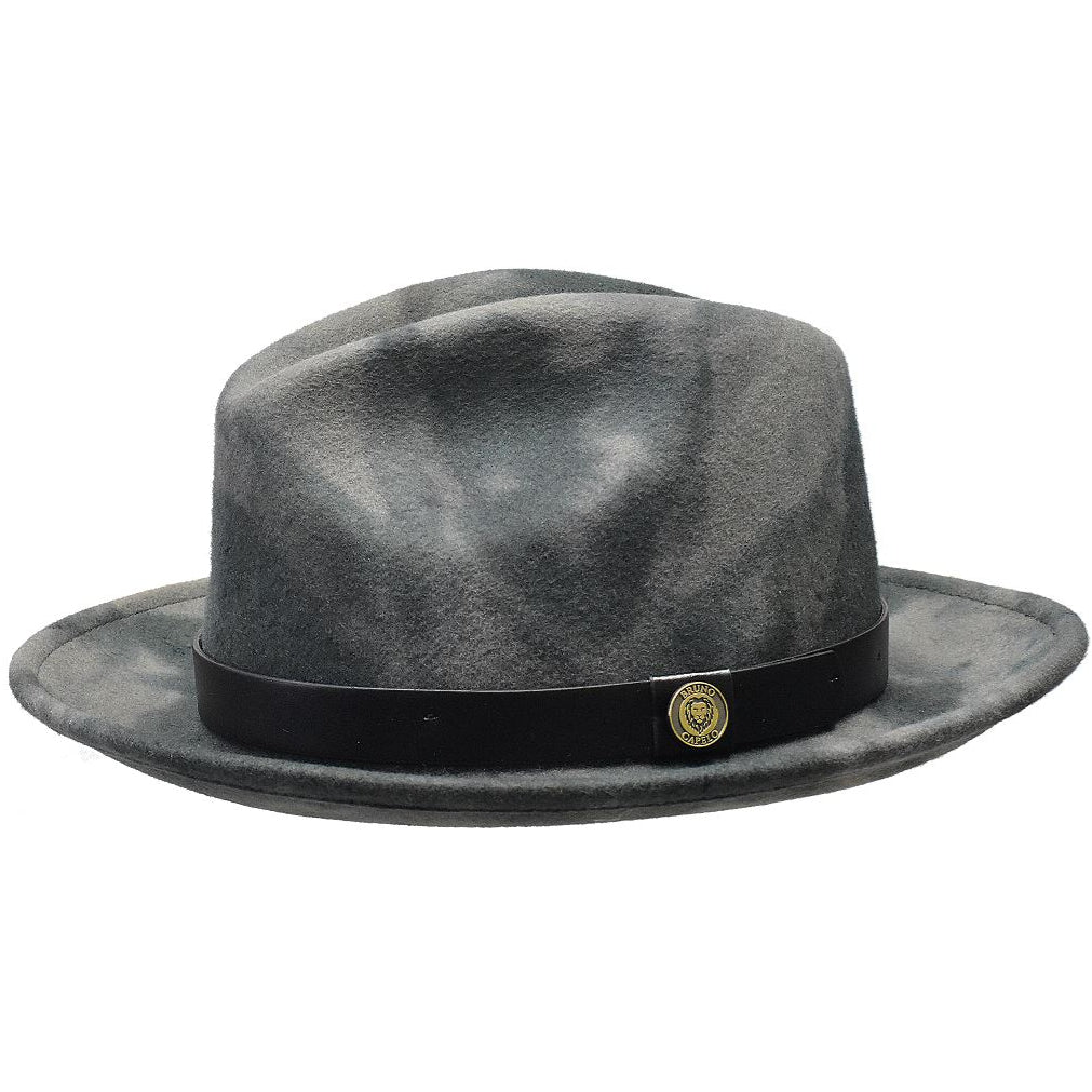 Kayden Camo Wool Fedora by Bruno Capelo