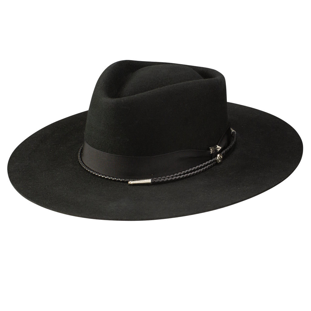 Dylan Wide Brim Wool Fedora by Stetson