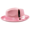 Untouchable Wool Fedora with Satin Hat Band by Bruno Capelo Untouchable Wool Fedora with Satin Hat Band by Bruno Capelo