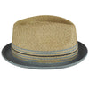 Hooper Stingy Brim Braided Straw Fedora Hooper Stingy Brim Braided Straw Fedora