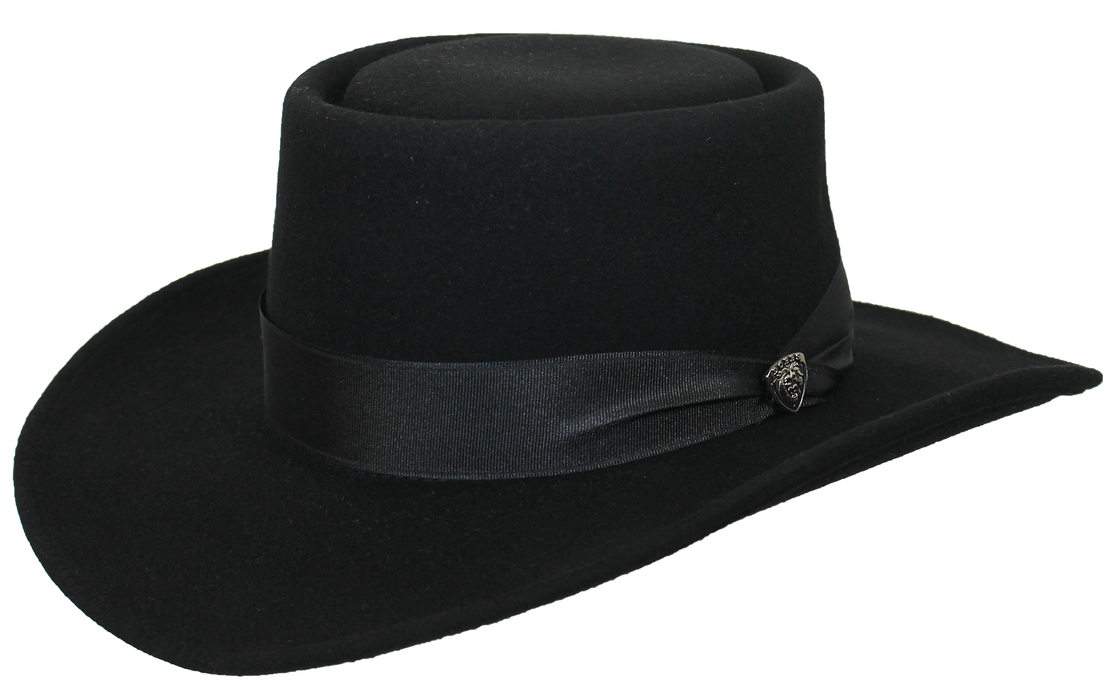 Pike Wool Gambler Hat by Dobbs
