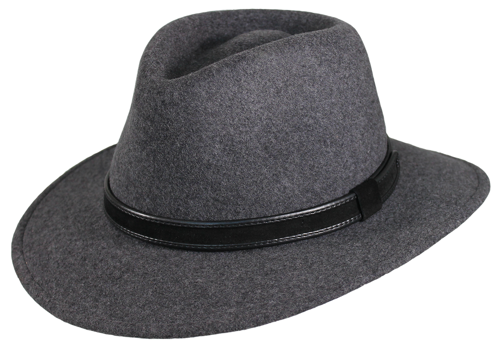Hiker Wool Downturn Hat by Stefeno