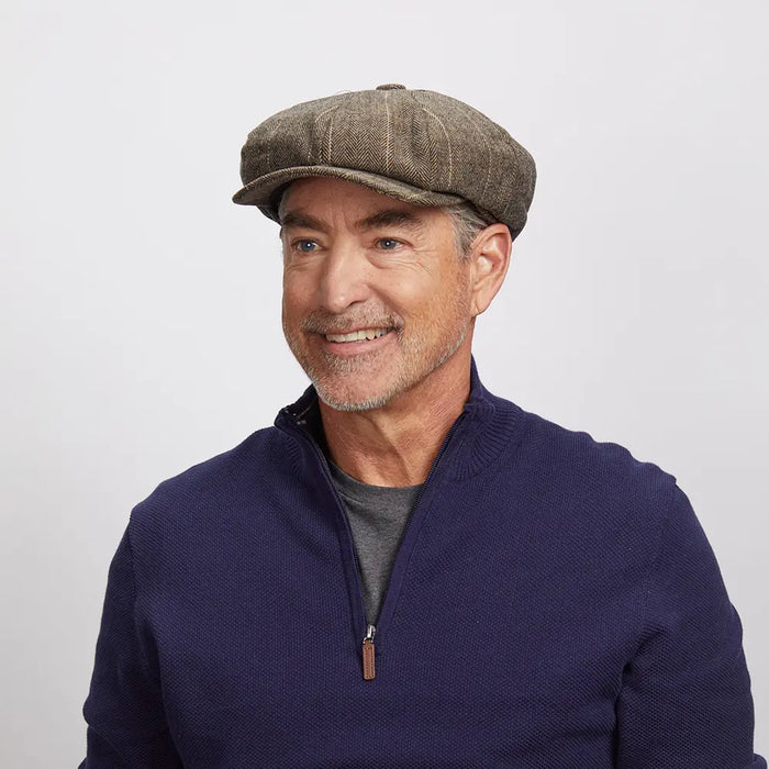 Argo Full Shape Newsboy Cap by American Hat Makers