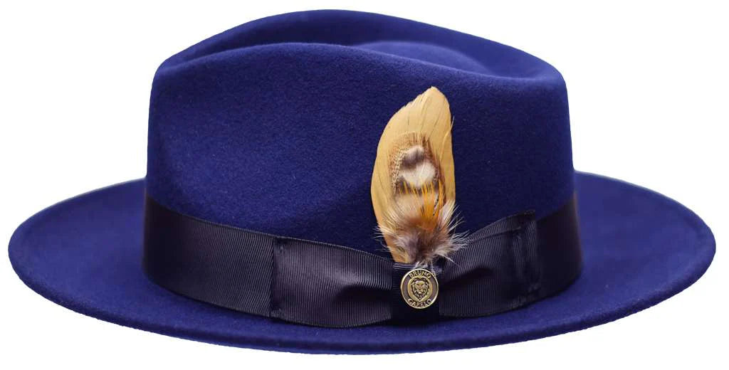 Bel Air Snap Brim Fedora by Bruno Capelo