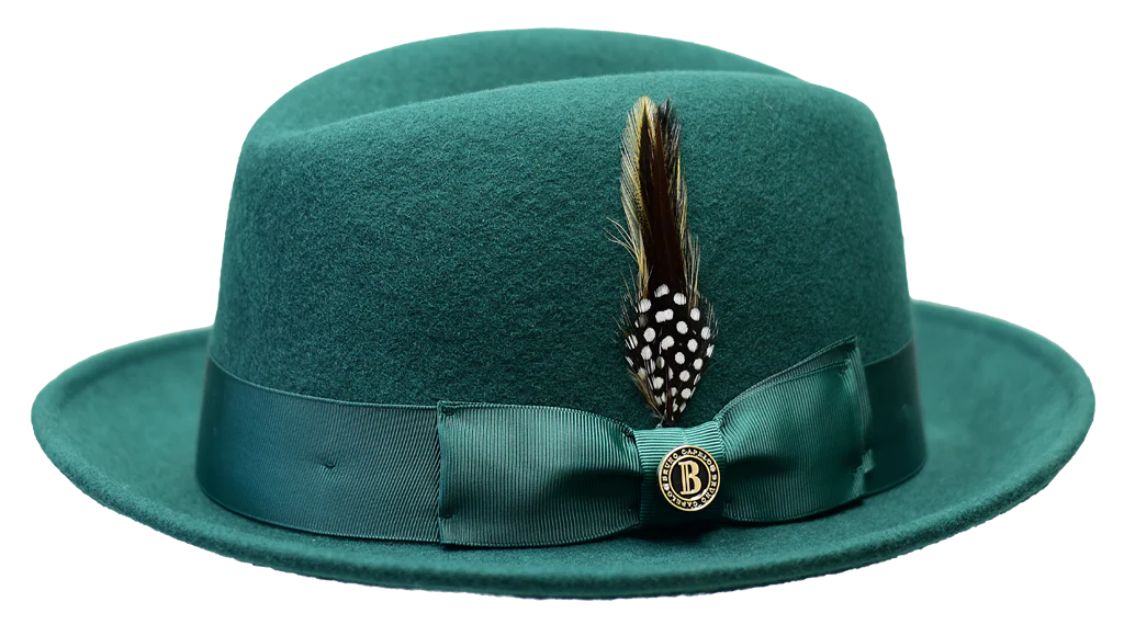 Chicago Snap Brim Fedora by Bruno Capelo