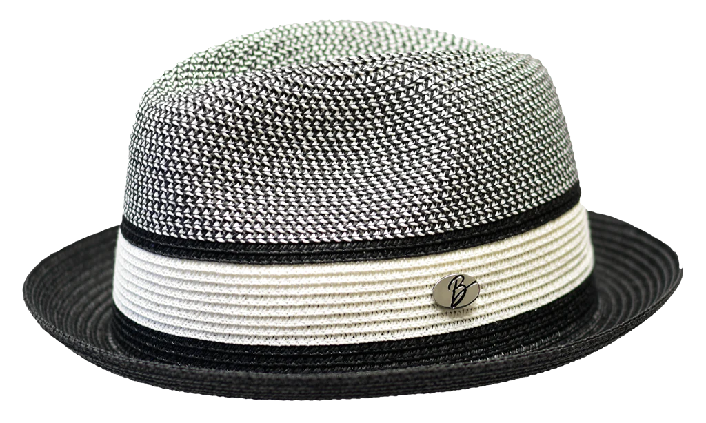 Dante Crushable Narrow Brim Pinch-Front Fedora