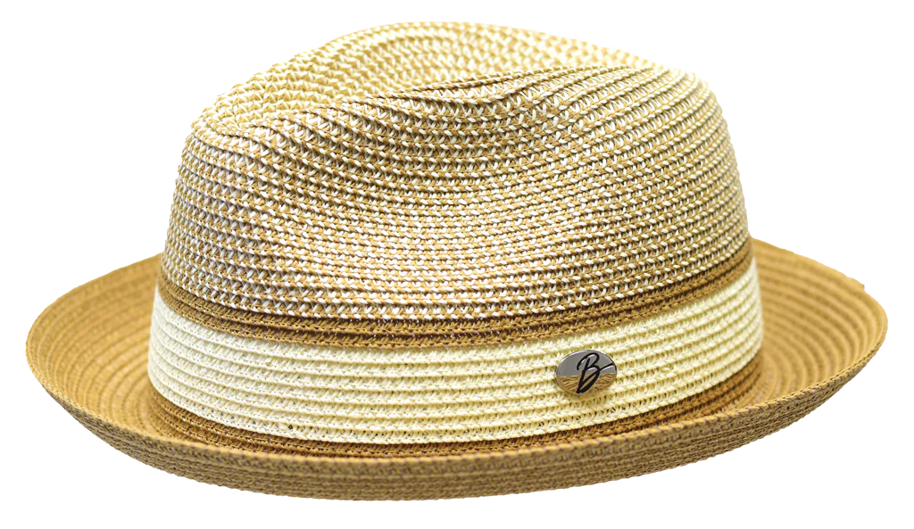 Dante Crushable Narrow Brim Pinch-Front Fedora