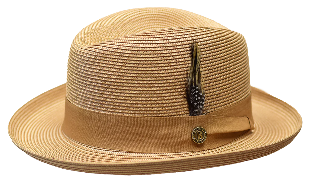 Straw Godfather Hat by Bruno Capelo — Levine Hat