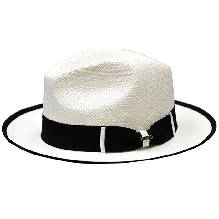 Havana Natural Straw Fedora By Bruno Capelo