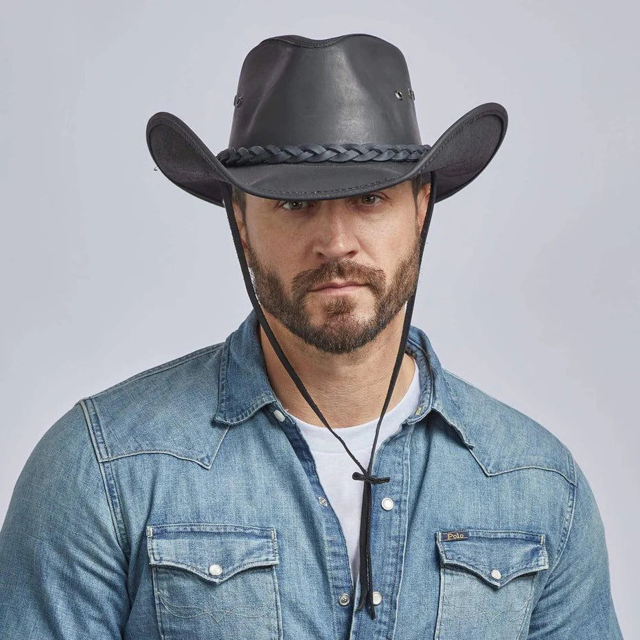 Hollywood Leather Cowboy Hat by American Hat Makers — Levine Hat