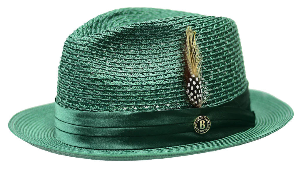 Julian Straw Fedora by Bruno Capelo