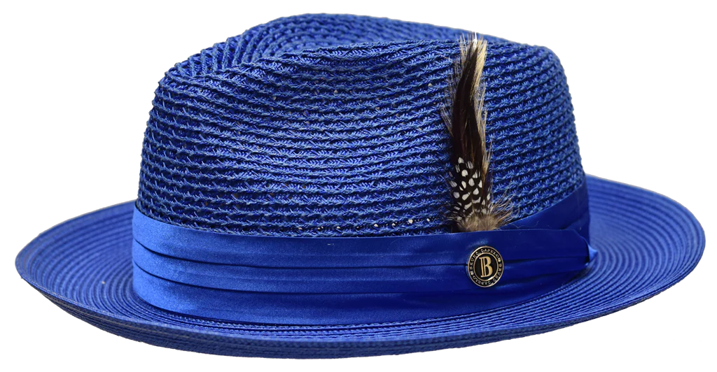 Julian Straw Fedora by Bruno Capelo
