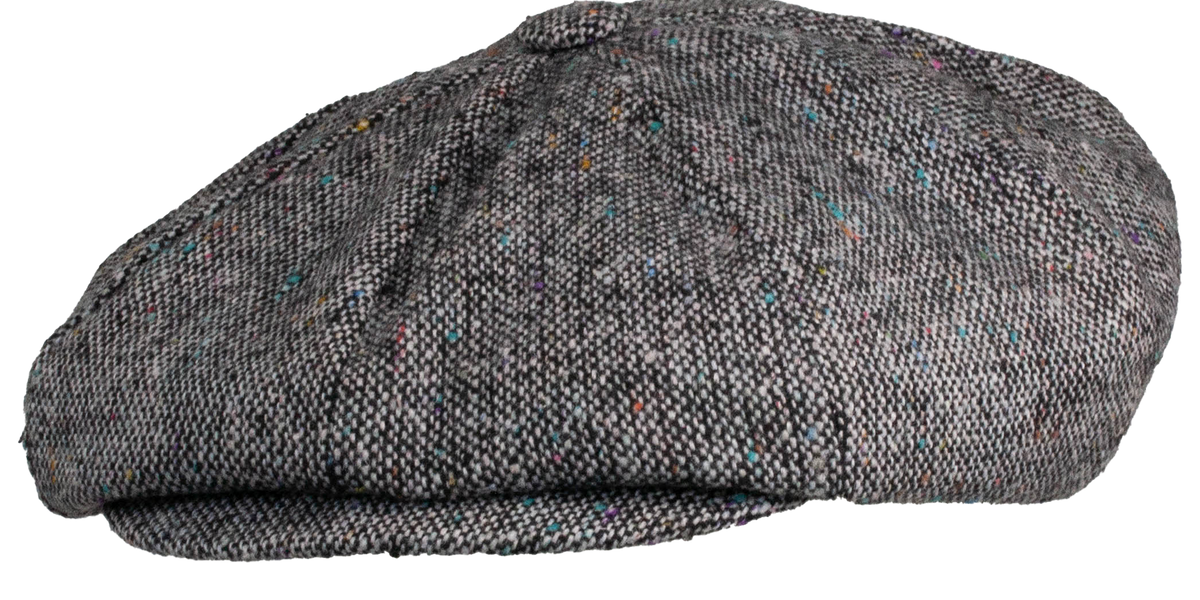 Union Made Wool Tweed Kroger Cap — Levine Hat Co. Union Made Wool Tweed Kroger Cap — Levine Hat Co.