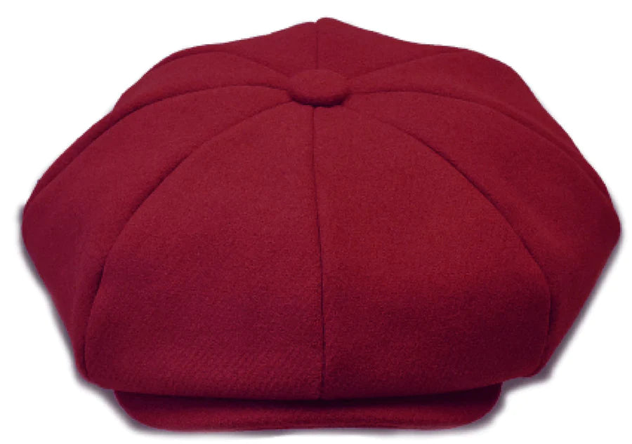 Melton 8/4 Newsboy Cap by Bruno Capelo — Levine Hat Co. Melton 8/4 Newsboy Cap by Bruno Capelo — Levine Hat Co.