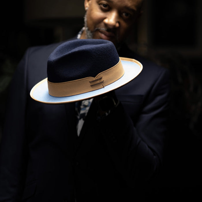 Outcast 3 Tone Fedora by Bruno Capelo
