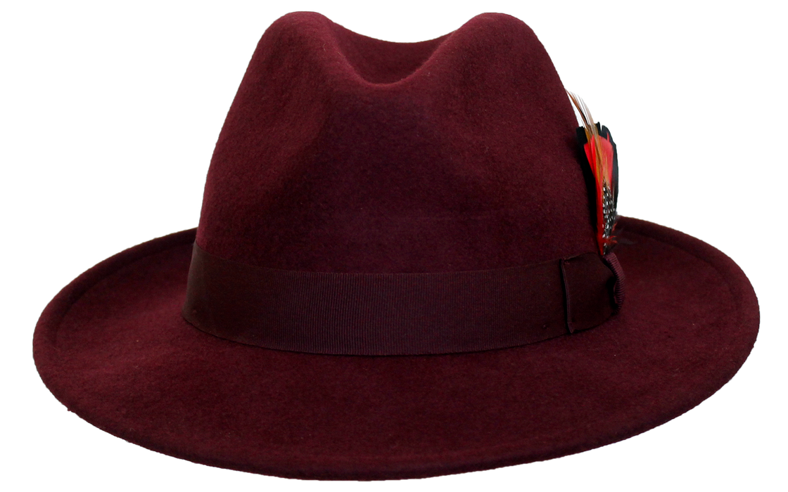 Reverb Classic Wool Fedora by 9th Street Hats