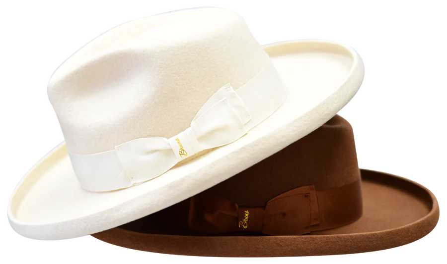 Rebel Wide Brim Fedora by Bruno Capelo