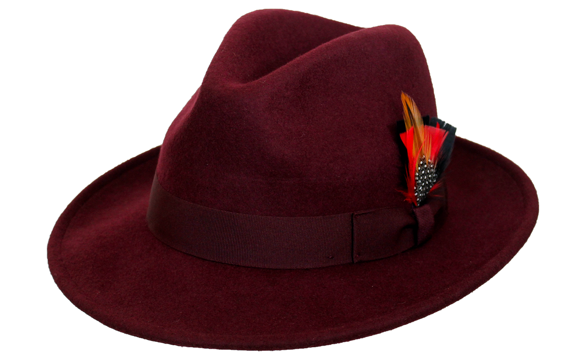 Reverb Classic Wool Fedora by 9th Street Hats