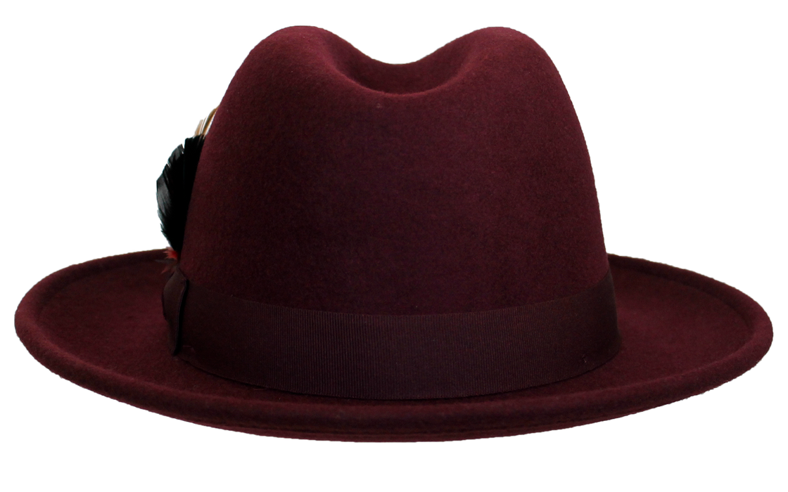 Reverb Classic Wool Fedora by 9th Street Hats