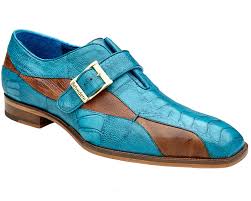 Marte R810 Ostrich Leg Monkstrap Dress Shoe by Belvedere