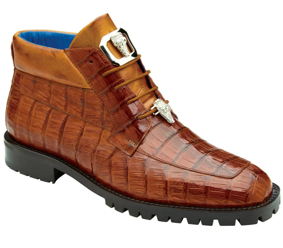 Gallardo Crocodile Boot by Belvedere Levine Hat Co