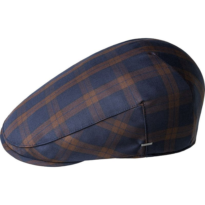 Idris Plaid Wool Blend Flat Cap by Bailey