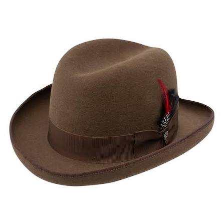 Fleetwood Wool Felt Pencil Curl Homburg by Stetson
