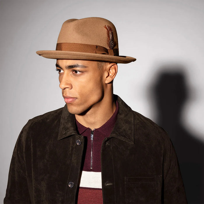Blixen LiteFelt Medium Brim Fedora by Bailey
