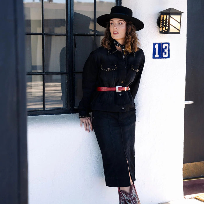 Folklore Wide Flat Brim by Stetson