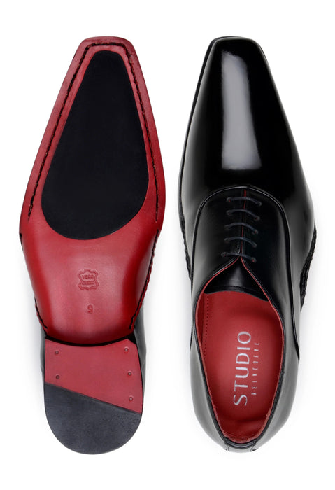 Nero Opanka Red Bottom Shoe by Belvedere