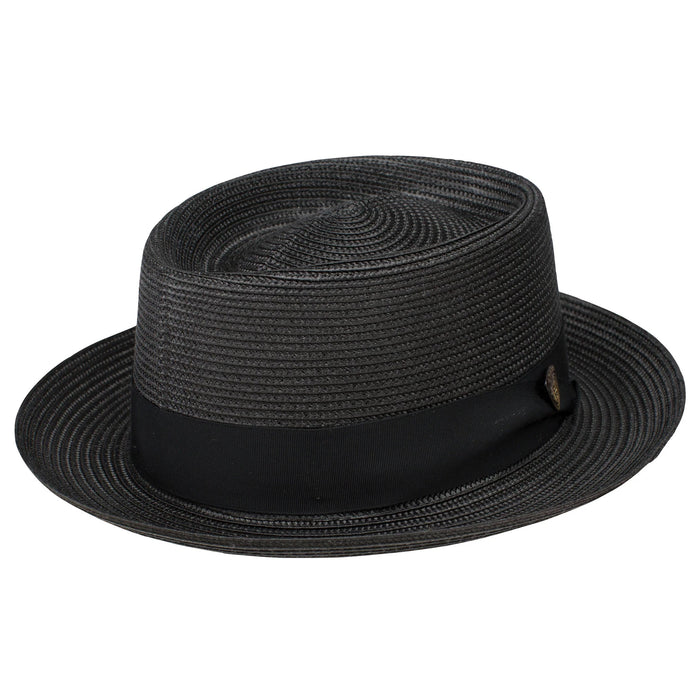 Coronado Milan Straw Pork Pie Hat by Stetson