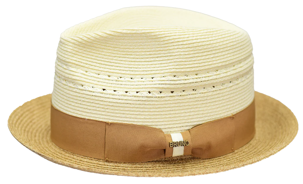 Mirage Straw Fedora by Bruno Capelo