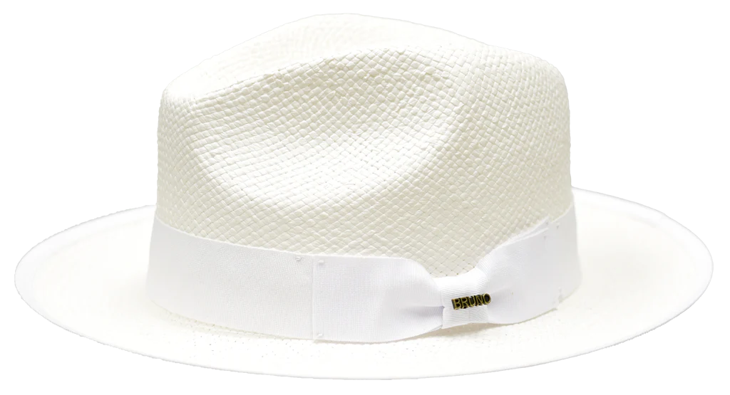 Panama Straw Fedora by Bruno Capelo