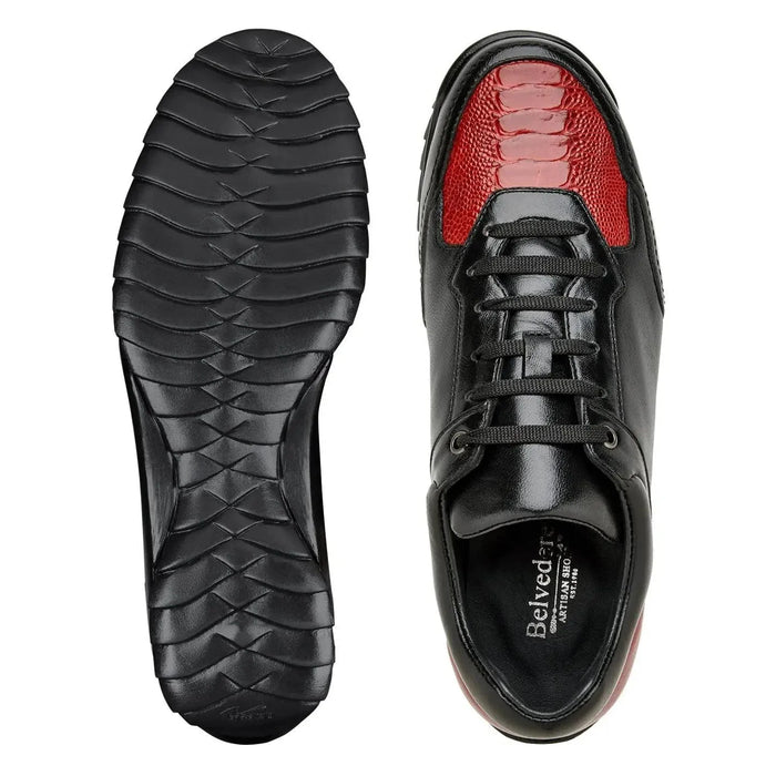 BLACK/RED