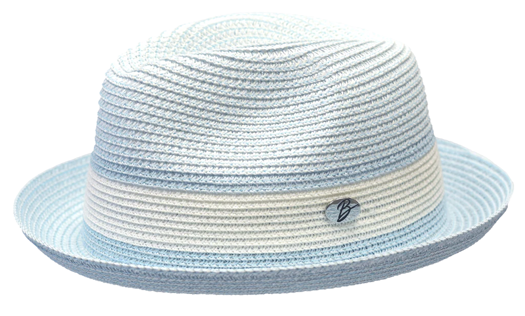 Dante Crushable Narrow Brim Pinch-Front Fedora — Levine Hat Co.