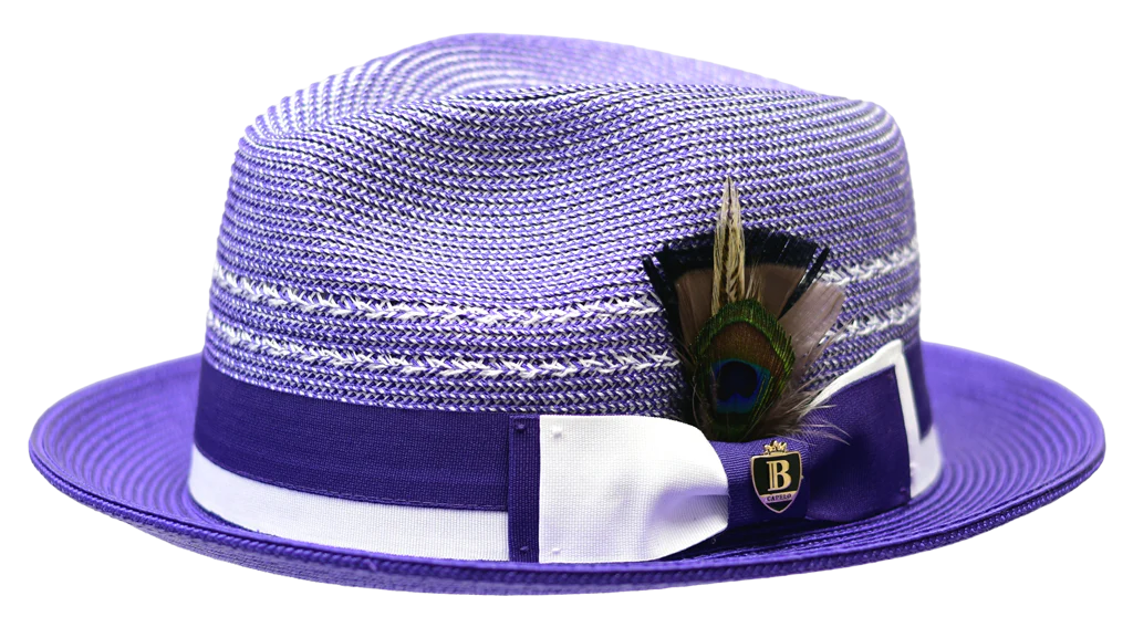 PURPLE/WHITE