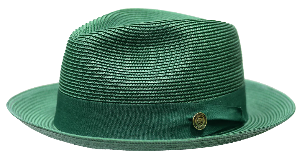 Francesco Straw Fedora by Bruno Capelo
