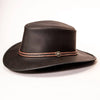 Midnight Rider Leather Outback by American Hat Makers