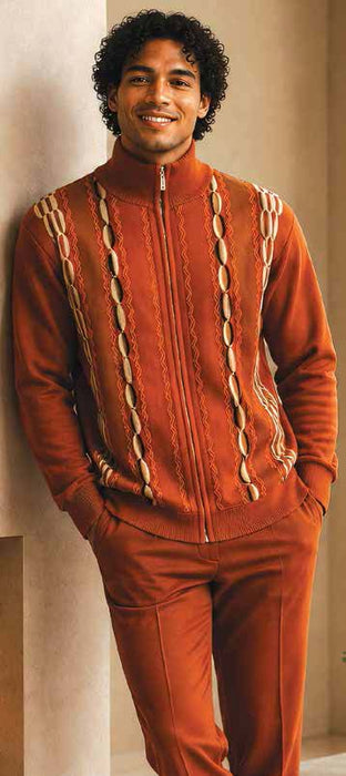 31001 Full Zip Sweater by Silversilk