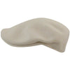 Kangol Wool 504 Pocket Cap WHITE / L, Hats - KANGOL, Levine Hat Co. - 7