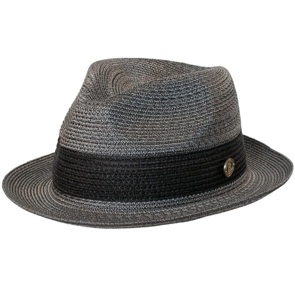 Broadway Poly Straw Fedora by Bruno Capelo