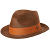 Broadway Poly Straw Fedora by Bruno Capelo